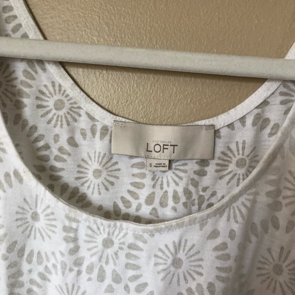 Loft Floral Tank Top - Picture 4 of 4